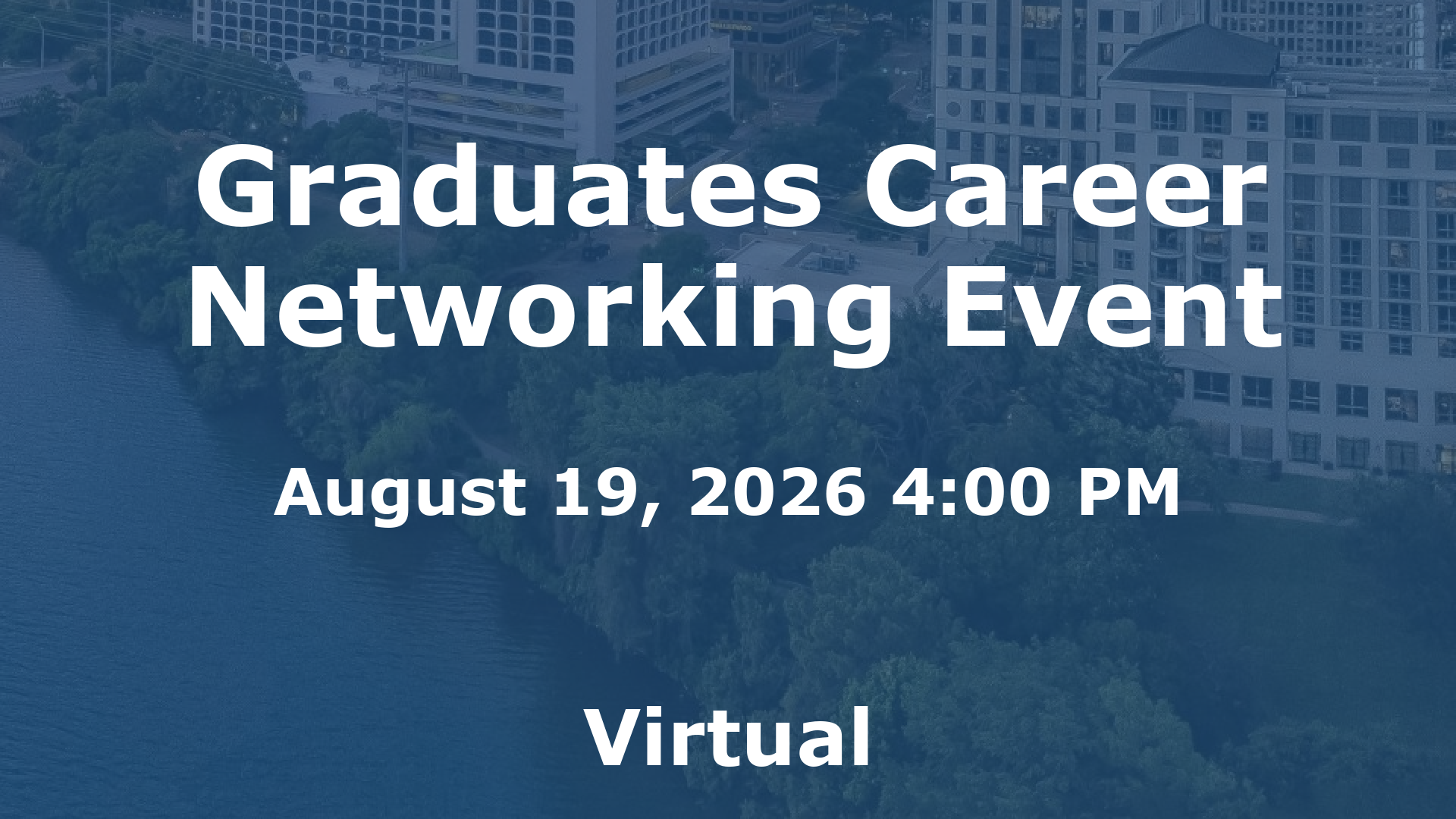 Graduates Career Networking Event event image